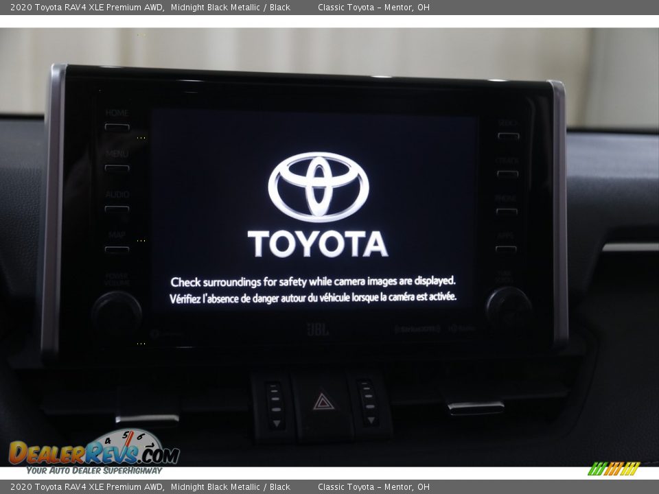 2020 Toyota RAV4 XLE Premium AWD Midnight Black Metallic / Black Photo #9