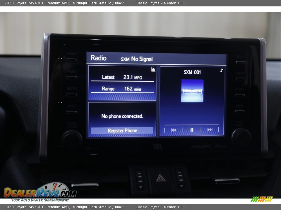 2020 Toyota RAV4 XLE Premium AWD Midnight Black Metallic / Black Photo #10