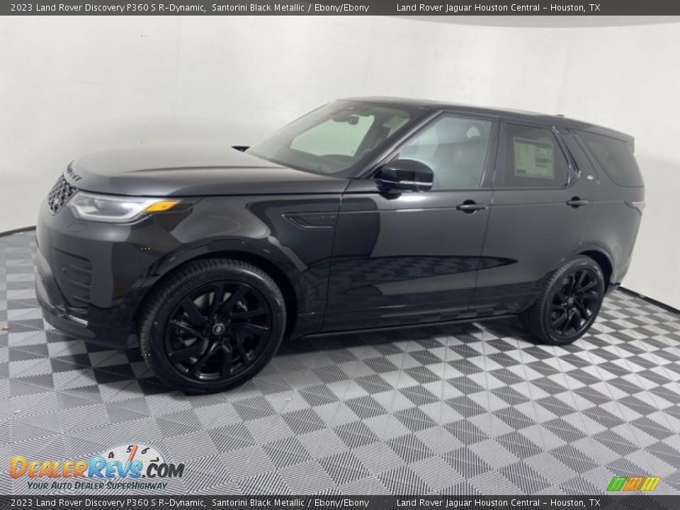 2023 Land Rover Discovery P360 S R-Dynamic Santorini Black Metallic / Ebony/Ebony Photo #6