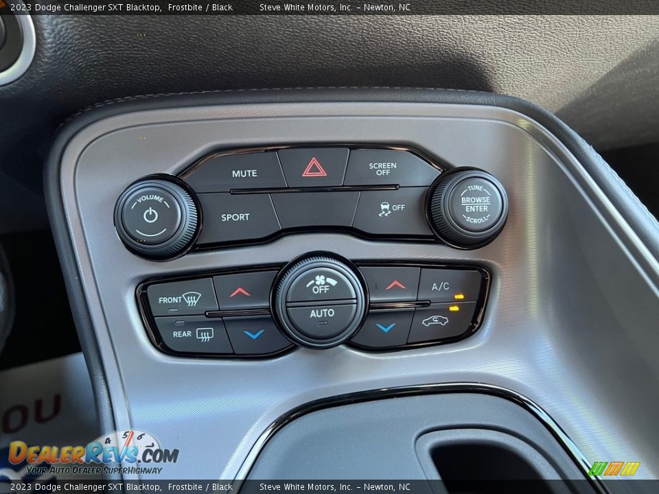 Controls of 2023 Dodge Challenger SXT Blacktop Photo #23
