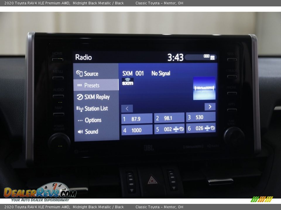2020 Toyota RAV4 XLE Premium AWD Midnight Black Metallic / Black Photo #12