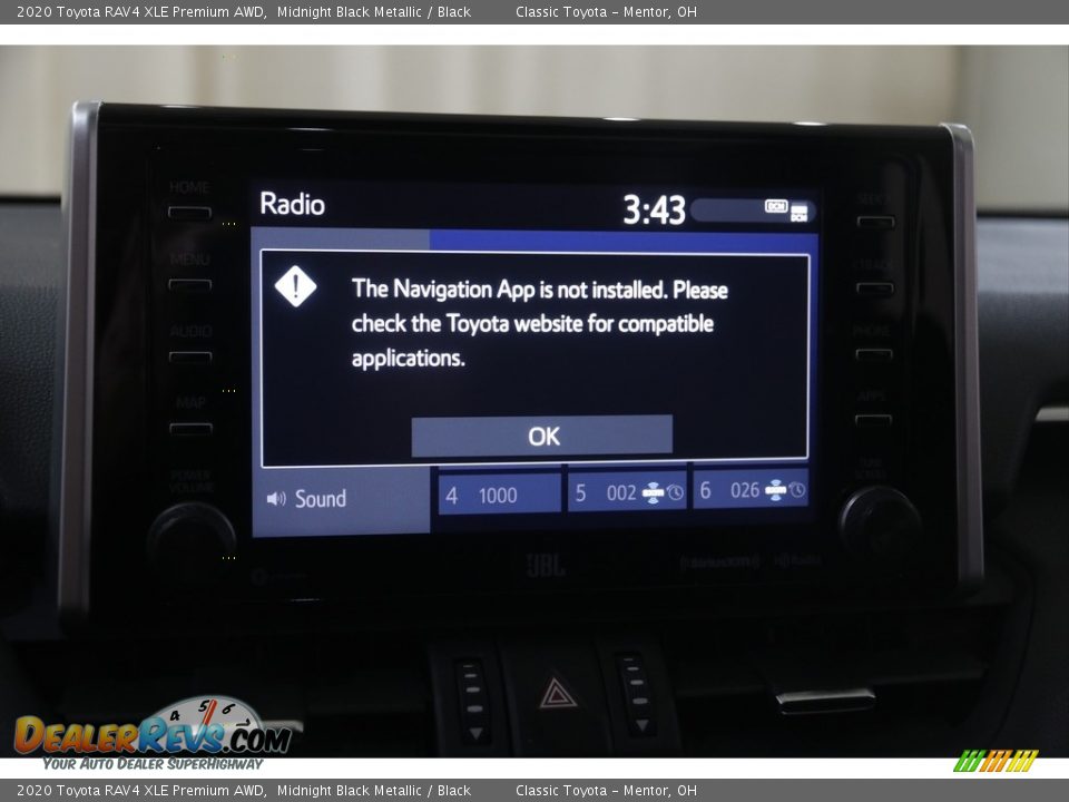 2020 Toyota RAV4 XLE Premium AWD Midnight Black Metallic / Black Photo #13