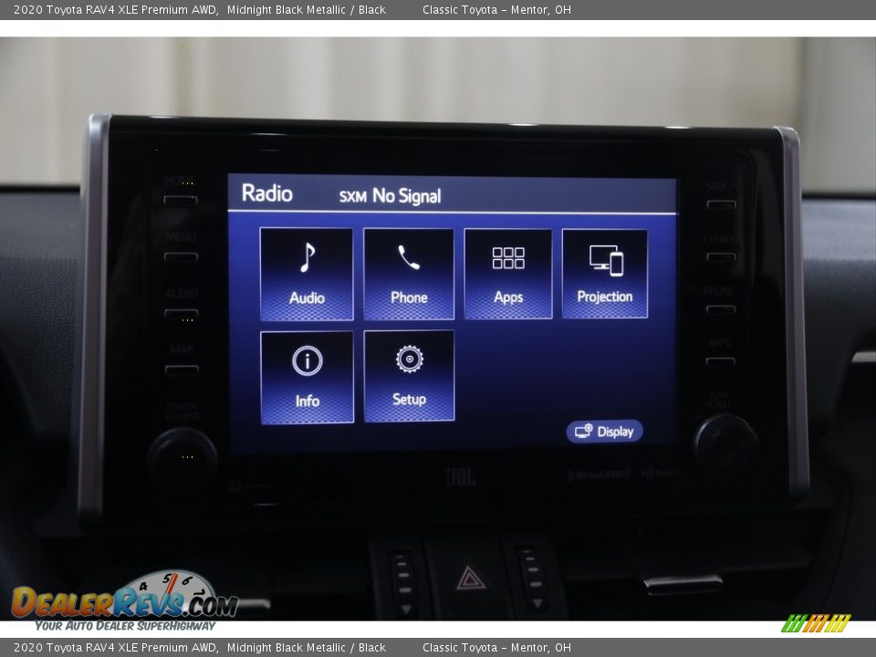 2020 Toyota RAV4 XLE Premium AWD Midnight Black Metallic / Black Photo #15