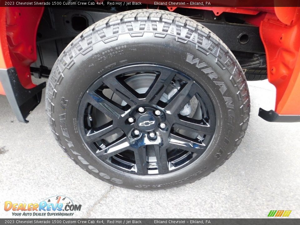 2023 Chevrolet Silverado 1500 Custom Crew Cab 4x4 Wheel Photo #12