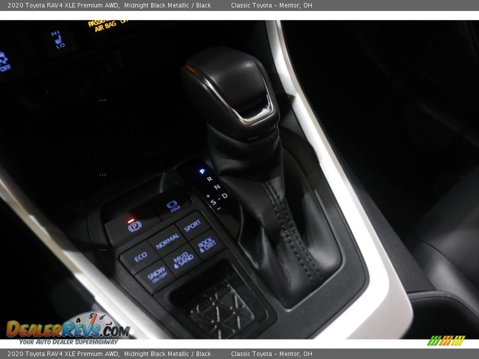2020 Toyota RAV4 XLE Premium AWD Midnight Black Metallic / Black Photo #19