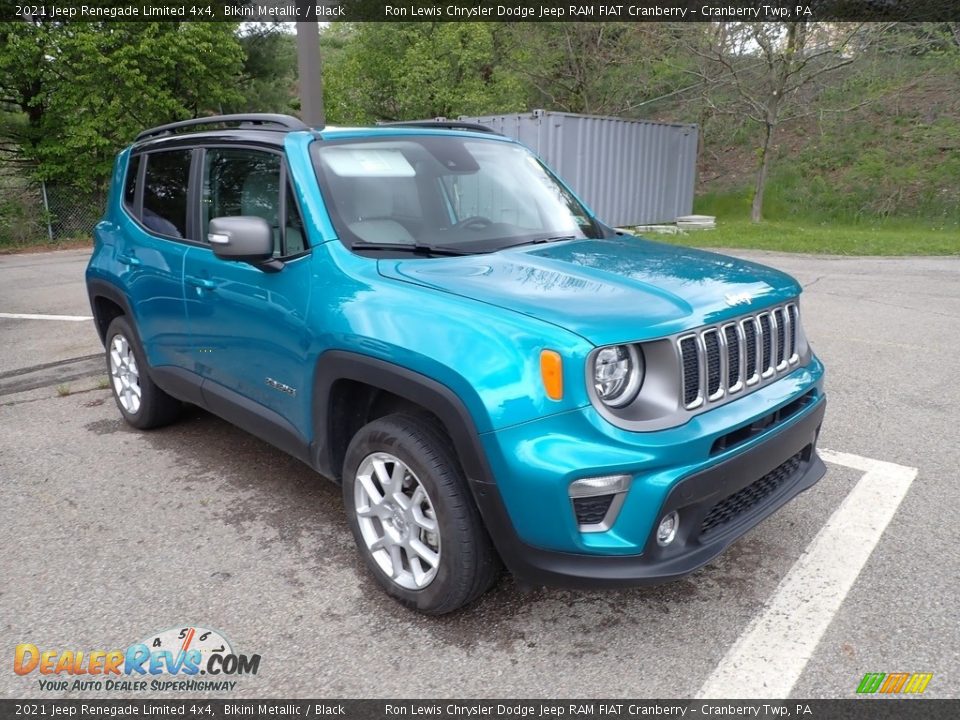 2021 Jeep Renegade Limited 4x4 Bikini Metallic / Black Photo #3