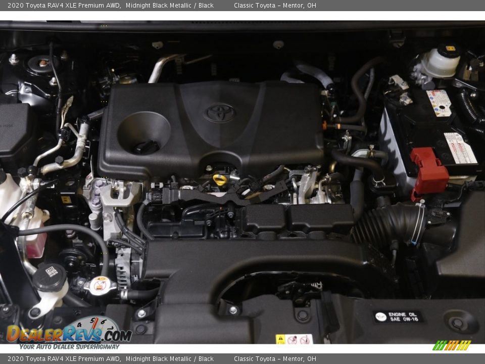 2020 Toyota RAV4 XLE Premium AWD Midnight Black Metallic / Black Photo #24