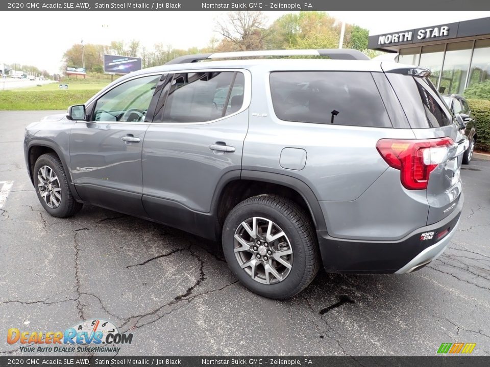 2020 GMC Acadia SLE AWD Satin Steel Metallic / Jet Black Photo #3