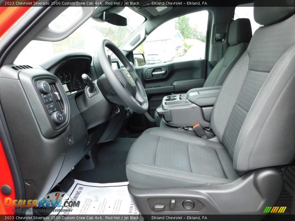 Front Seat of 2023 Chevrolet Silverado 1500 Custom Crew Cab 4x4 Photo #20