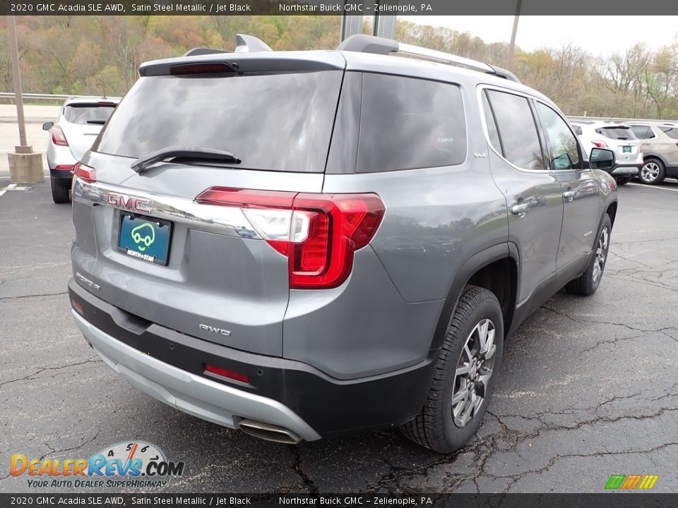 2020 GMC Acadia SLE AWD Satin Steel Metallic / Jet Black Photo #6