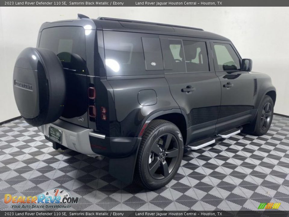 2023 Land Rover Defender 110 SE Santorini Black Metallic / Ebony Photo #2