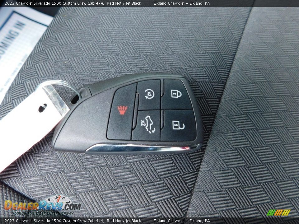 Keys of 2023 Chevrolet Silverado 1500 Custom Crew Cab 4x4 Photo #26