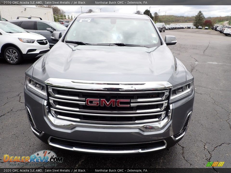 2020 GMC Acadia SLE AWD Satin Steel Metallic / Jet Black Photo #11