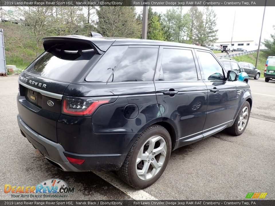 2019 Land Rover Range Rover Sport HSE Narvik Black / Ebony/Ebony Photo #4