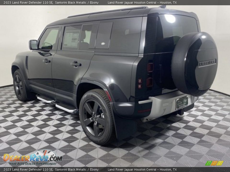 2023 Land Rover Defender 110 SE Santorini Black Metallic / Ebony Photo #10