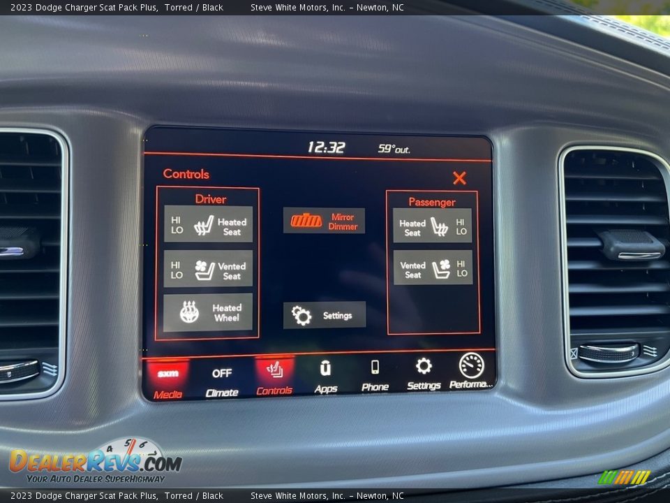 Controls of 2023 Dodge Charger Scat Pack Plus Photo #22