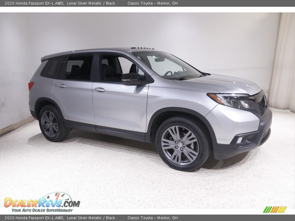 2020 Honda Passport EX-L AWD Lunar Silver Metallic / Black Photo #1