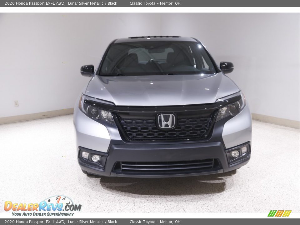 2020 Honda Passport EX-L AWD Lunar Silver Metallic / Black Photo #2