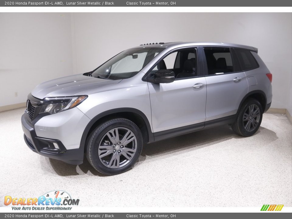 2020 Honda Passport EX-L AWD Lunar Silver Metallic / Black Photo #3