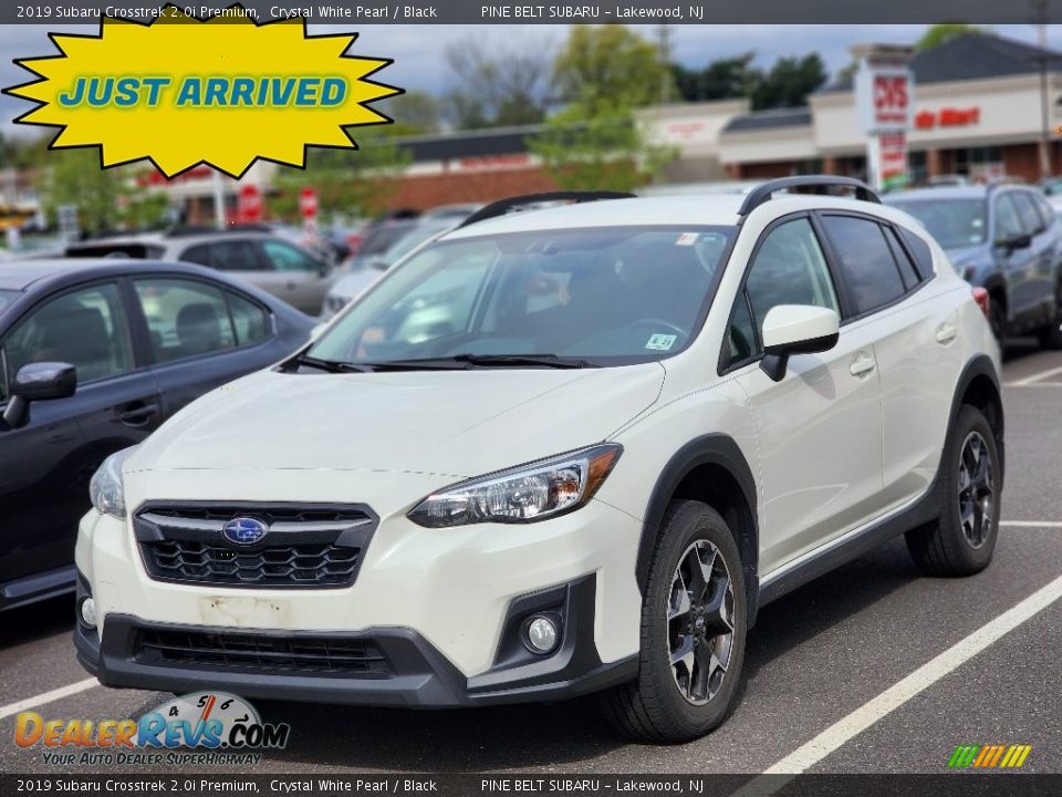 2019 Subaru Crosstrek 2.0i Premium Crystal White Pearl / Black Photo #1