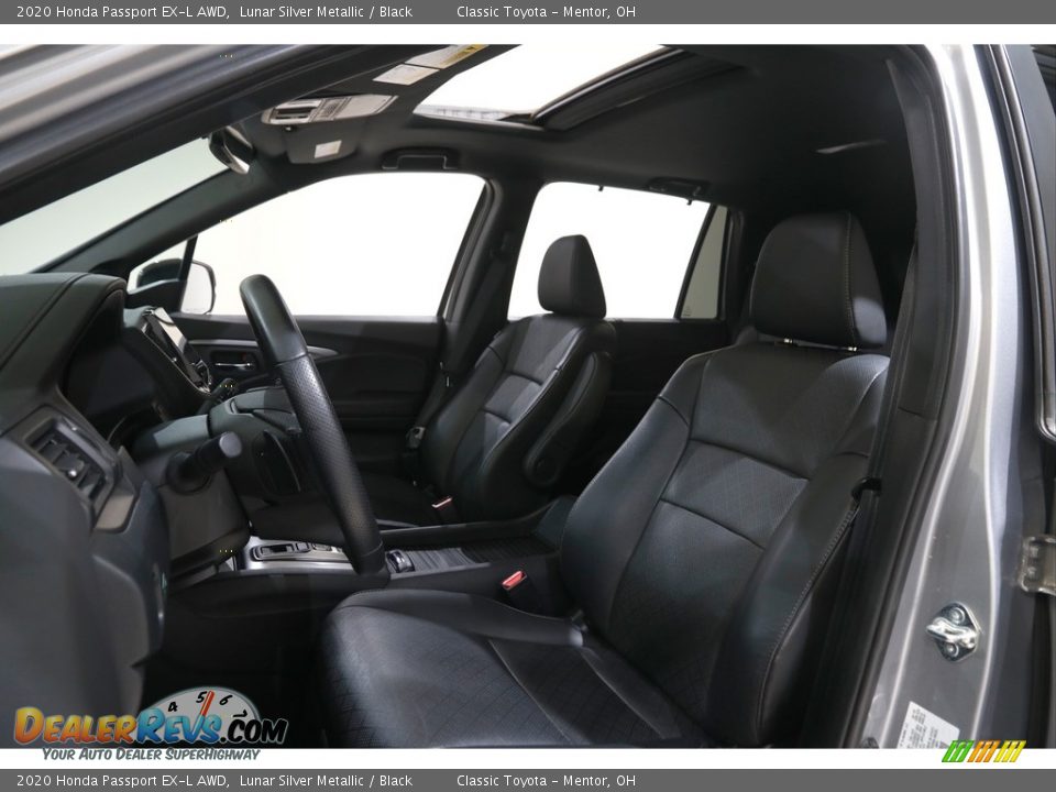 2020 Honda Passport EX-L AWD Lunar Silver Metallic / Black Photo #5