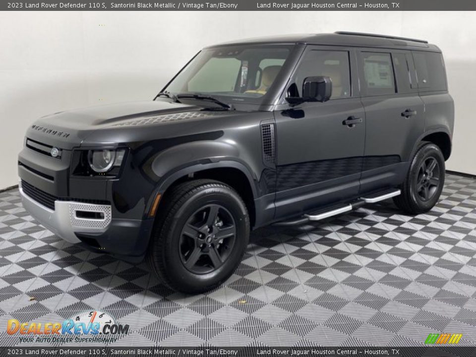 2023 Land Rover Defender 110 S Santorini Black Metallic / Vintage Tan/Ebony Photo #1