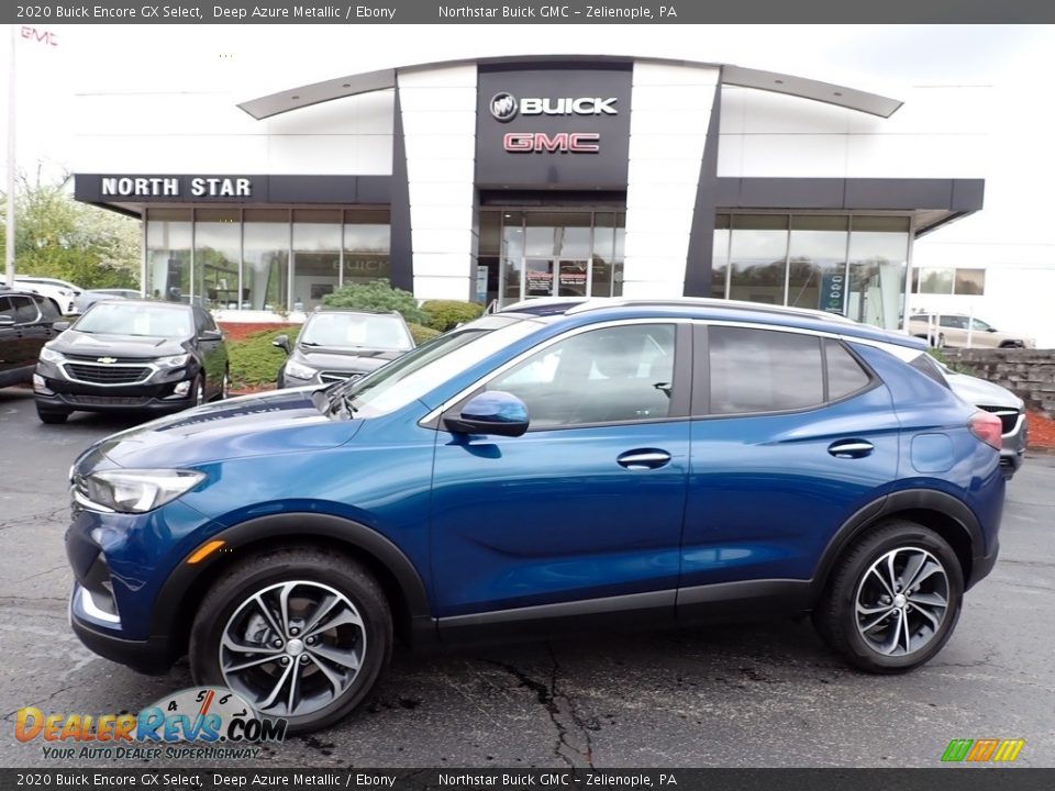 2020 Buick Encore GX Select Deep Azure Metallic / Ebony Photo #1