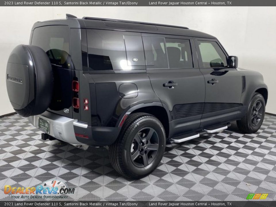 2023 Land Rover Defender 110 S Santorini Black Metallic / Vintage Tan/Ebony Photo #2