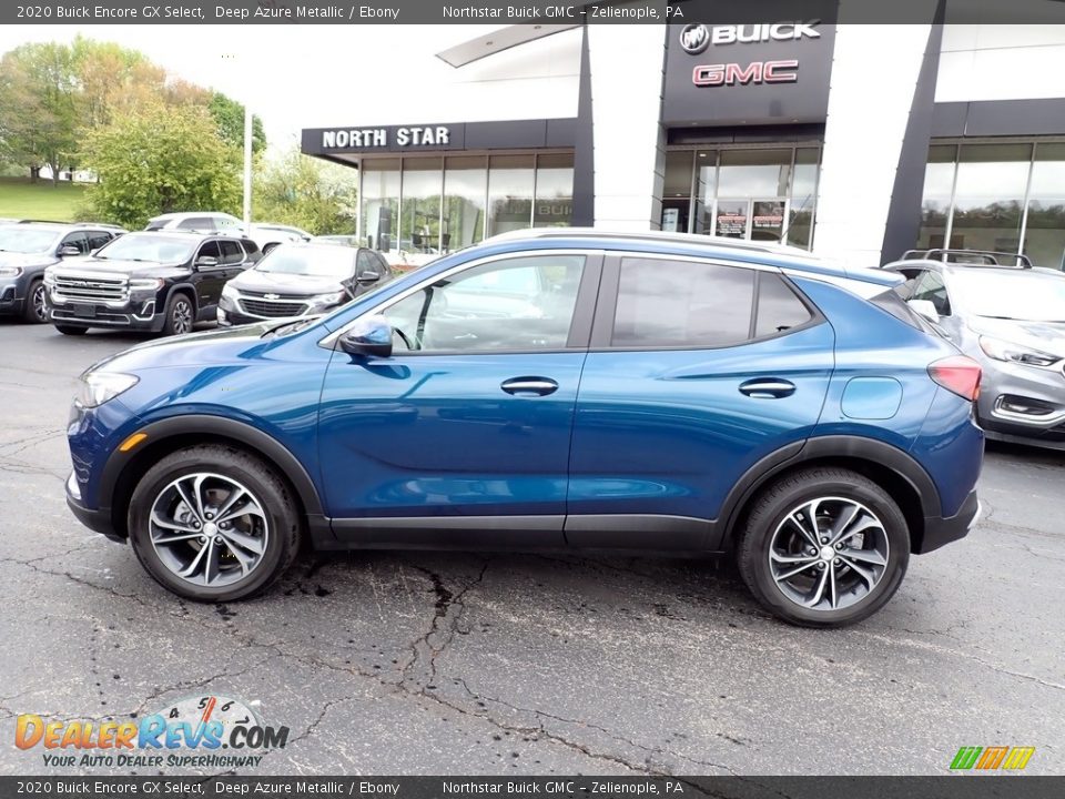 2020 Buick Encore GX Select Deep Azure Metallic / Ebony Photo #2