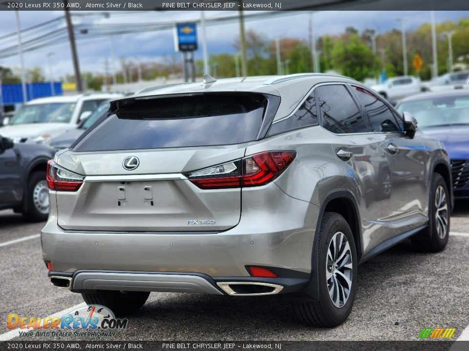 2020 Lexus RX 350 AWD Atomic Silver / Black Photo #3