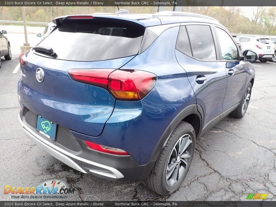 2020 Buick Encore GX Select Deep Azure Metallic / Ebony Photo #6