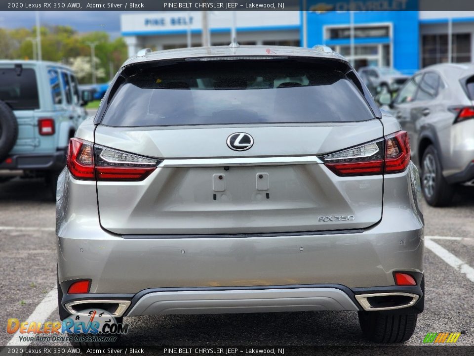 2020 Lexus RX 350 AWD Atomic Silver / Black Photo #5