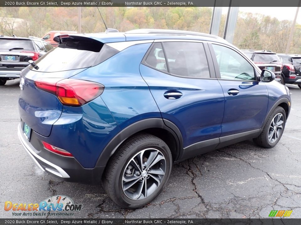 2020 Buick Encore GX Select Deep Azure Metallic / Ebony Photo #7