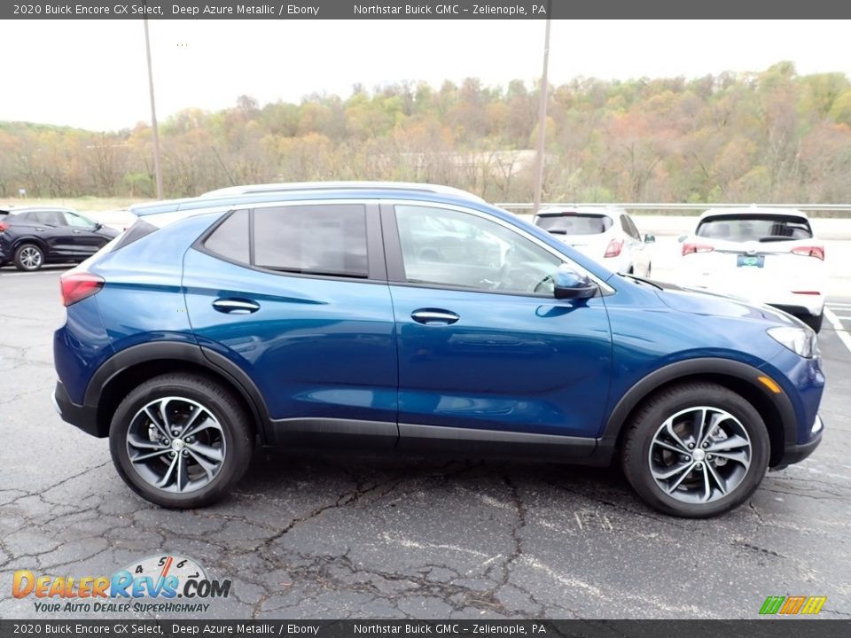 Deep Azure Metallic 2020 Buick Encore GX Select Photo #8