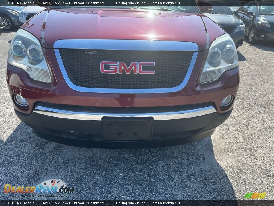 2011 GMC Acadia SLT AWD Red Jewel Tintcoat / Cashmere Photo #1
