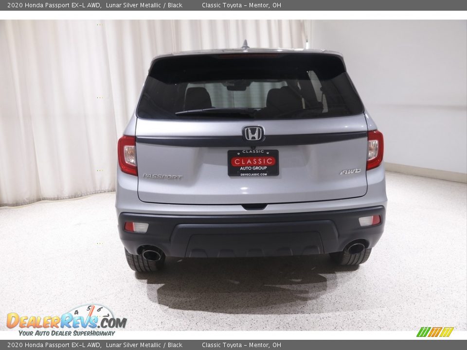 2020 Honda Passport EX-L AWD Lunar Silver Metallic / Black Photo #20