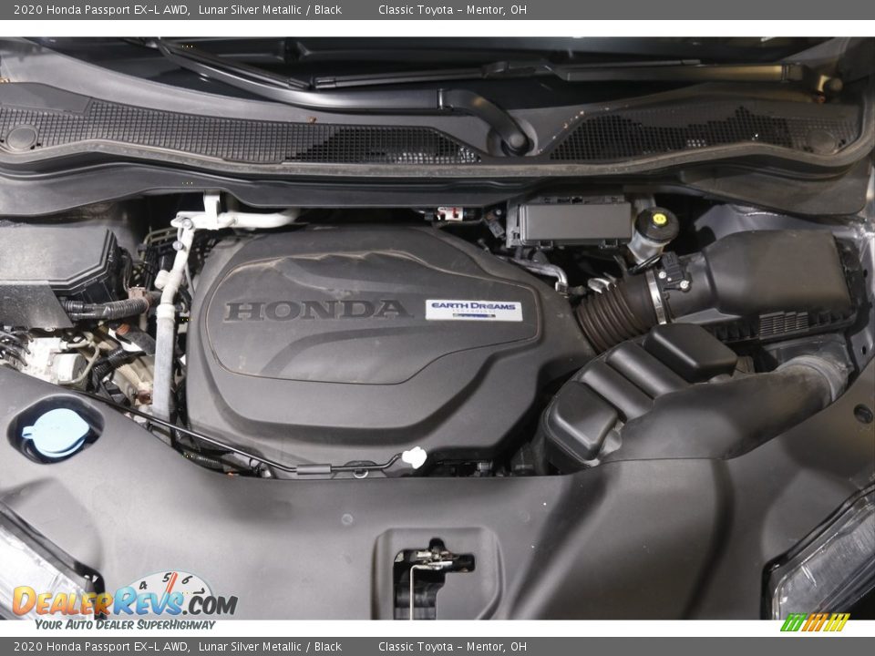 2020 Honda Passport EX-L AWD Lunar Silver Metallic / Black Photo #21