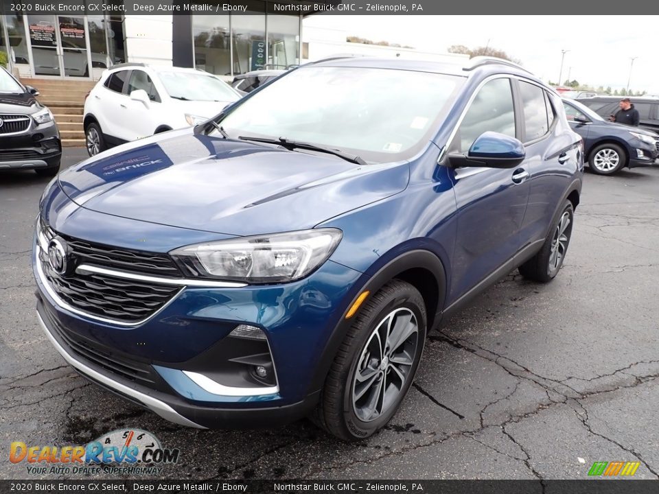 2020 Buick Encore GX Select Deep Azure Metallic / Ebony Photo #12