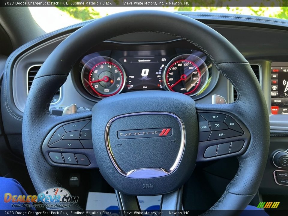 2023 Dodge Charger Scat Pack Plus Steering Wheel Photo #19