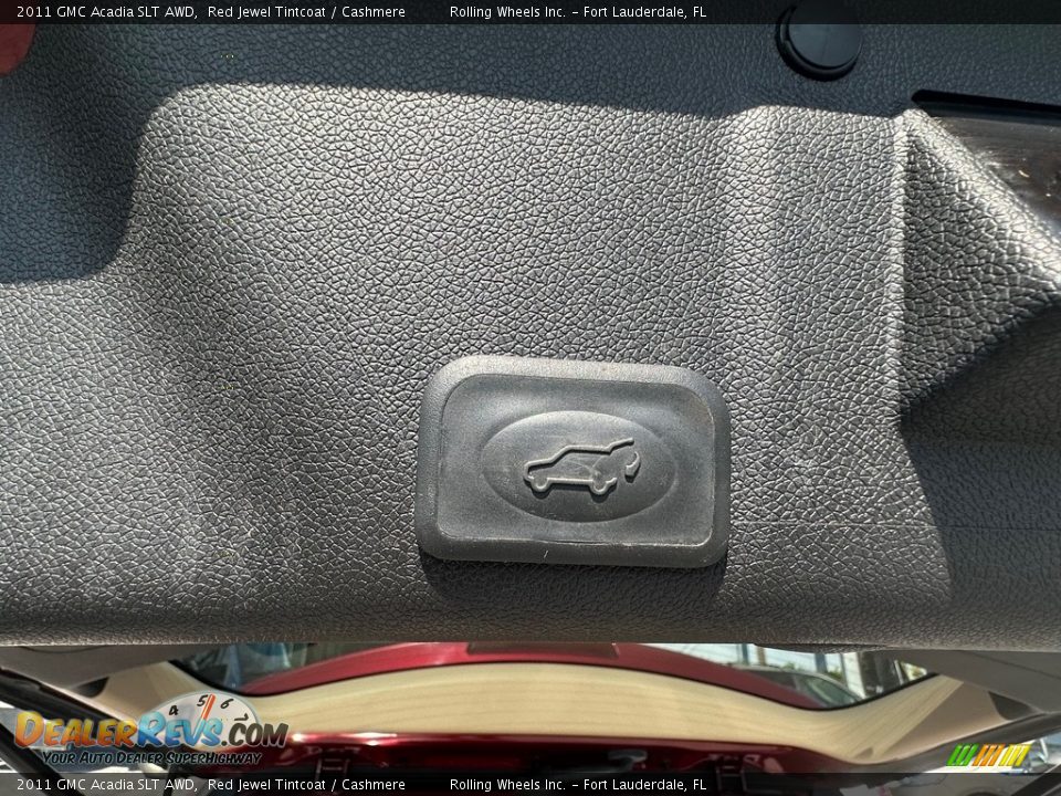 2011 GMC Acadia SLT AWD Red Jewel Tintcoat / Cashmere Photo #9