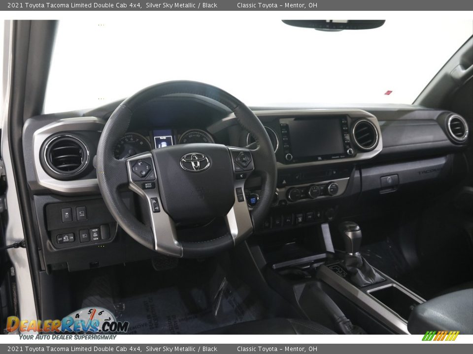 2021 Toyota Tacoma Limited Double Cab 4x4 Silver Sky Metallic / Black Photo #6