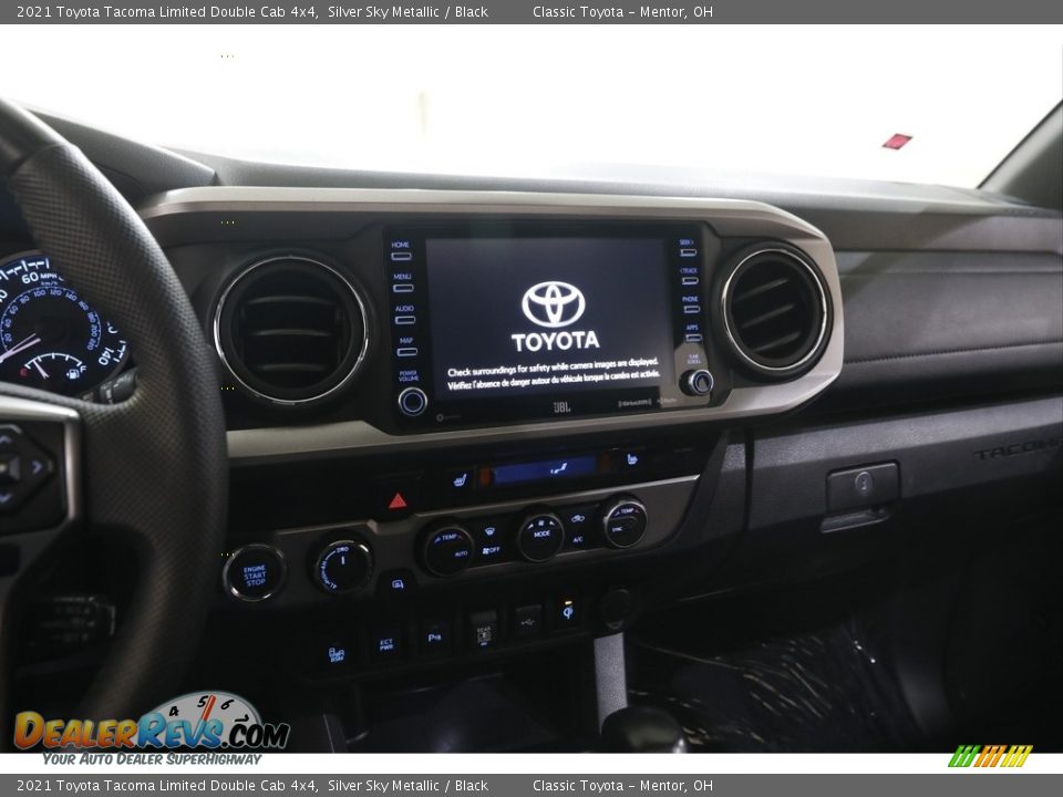 2021 Toyota Tacoma Limited Double Cab 4x4 Silver Sky Metallic / Black Photo #9
