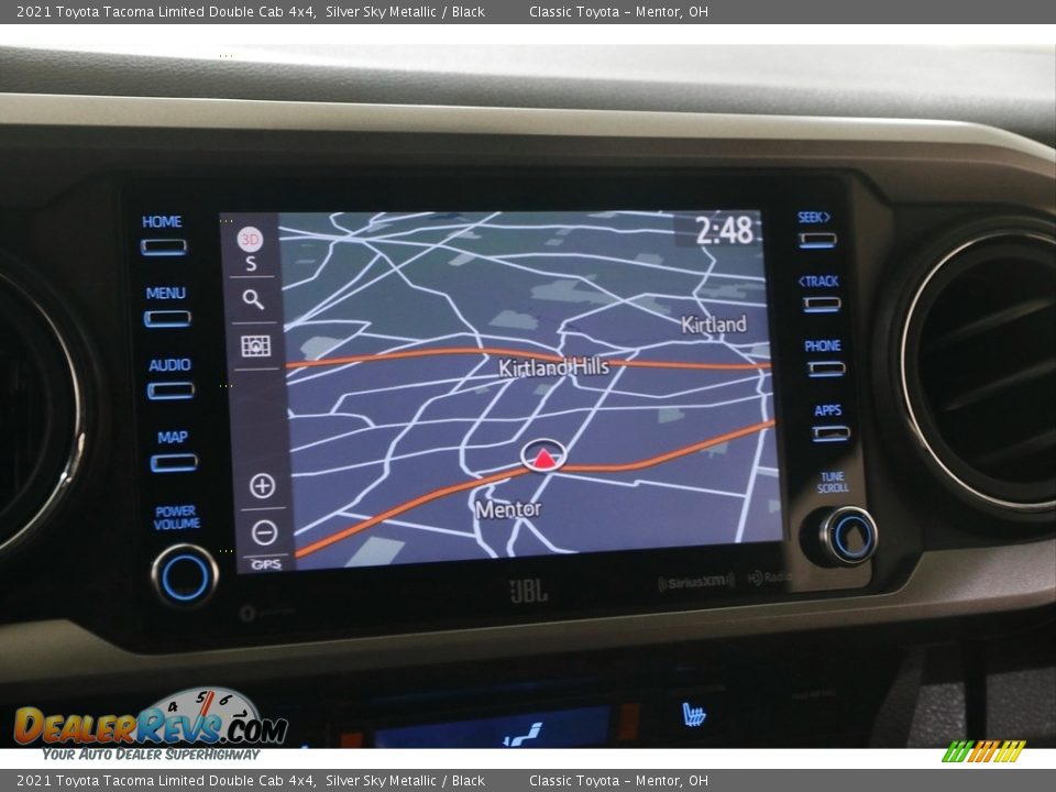 2021 Toyota Tacoma Limited Double Cab 4x4 Silver Sky Metallic / Black Photo #11