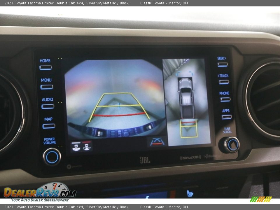 2021 Toyota Tacoma Limited Double Cab 4x4 Silver Sky Metallic / Black Photo #12