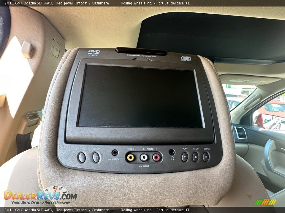 2011 GMC Acadia SLT AWD Red Jewel Tintcoat / Cashmere Photo #15