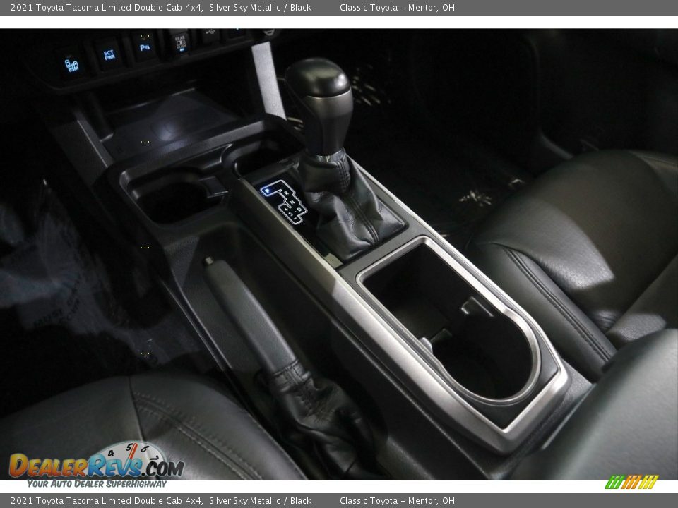 2021 Toyota Tacoma Limited Double Cab 4x4 Silver Sky Metallic / Black Photo #14