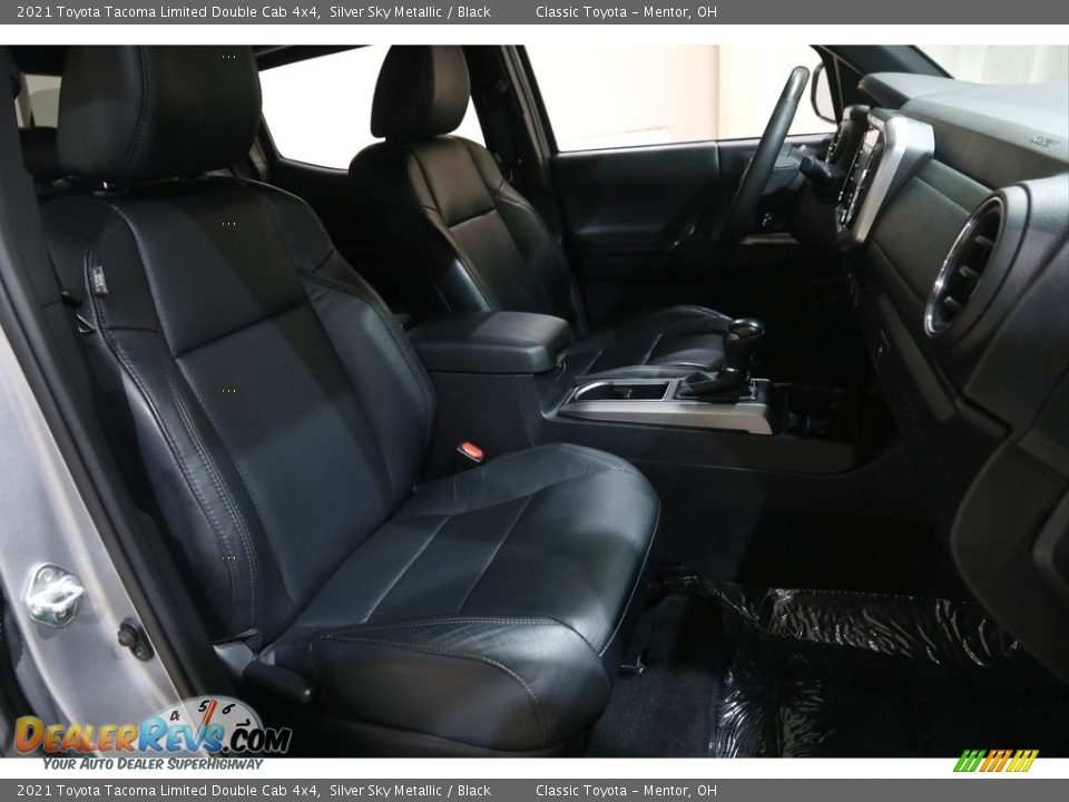 2021 Toyota Tacoma Limited Double Cab 4x4 Silver Sky Metallic / Black Photo #15
