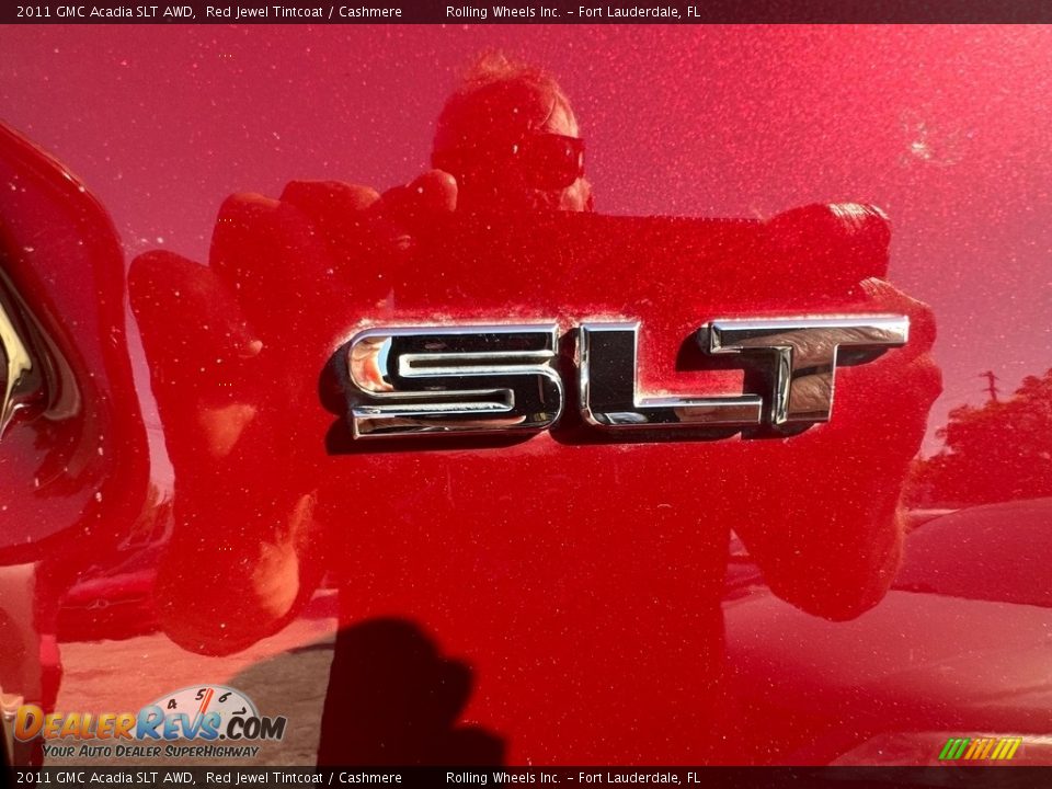 2011 GMC Acadia SLT AWD Red Jewel Tintcoat / Cashmere Photo #19