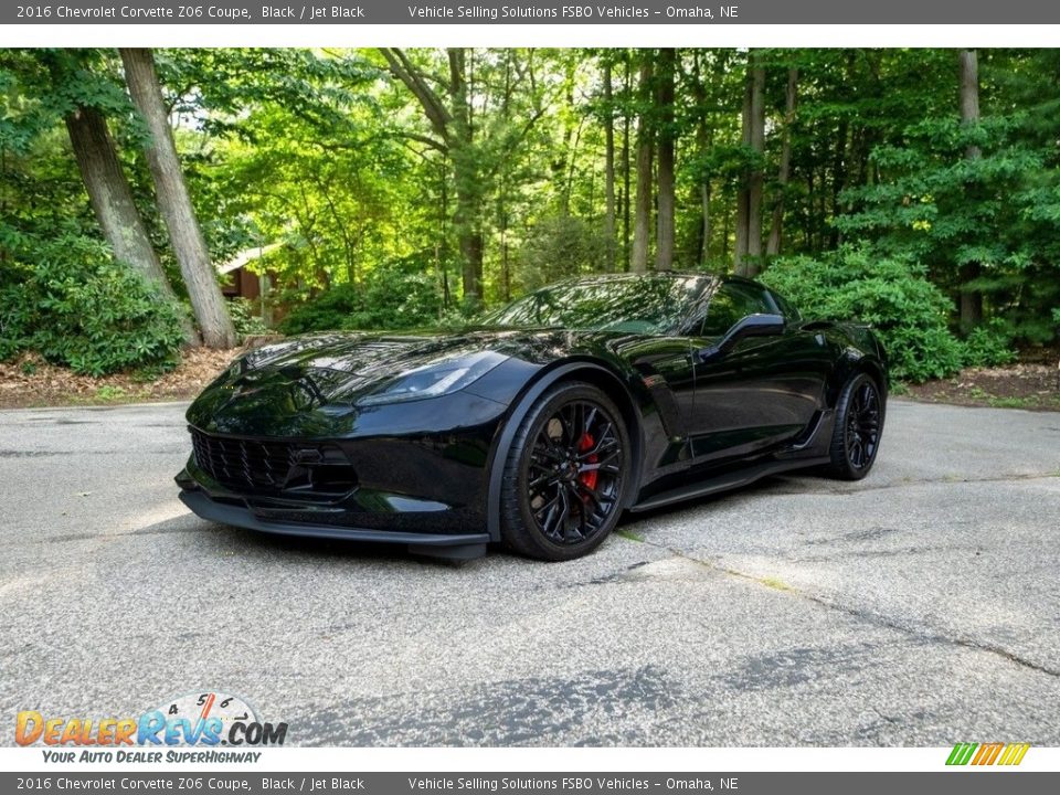 Black 2016 Chevrolet Corvette Z06 Coupe Photo #1