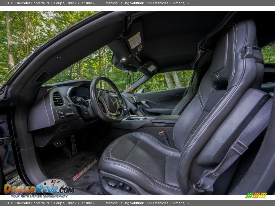 Front Seat of 2016 Chevrolet Corvette Z06 Coupe Photo #2